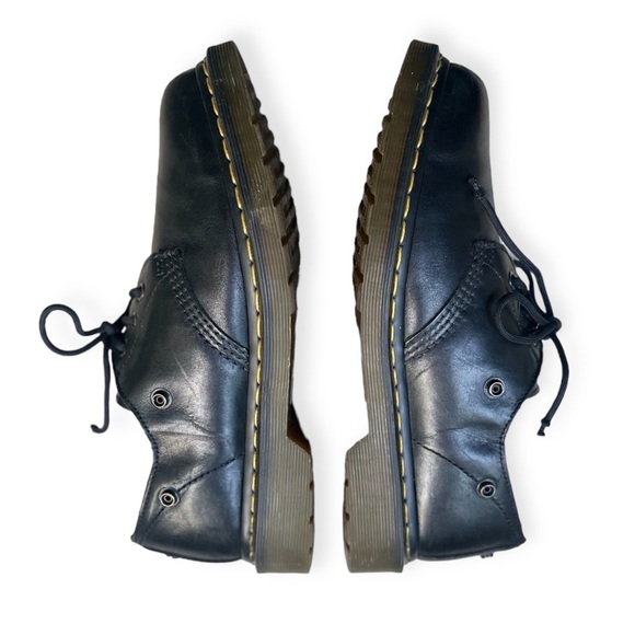 RARE Dr. Martens Special Edition Black Leather Shoes Brogues, Men’s 8, Women’s 9 - Picture 6 of 14